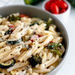 Roasted Mediterranean Veg Pasta